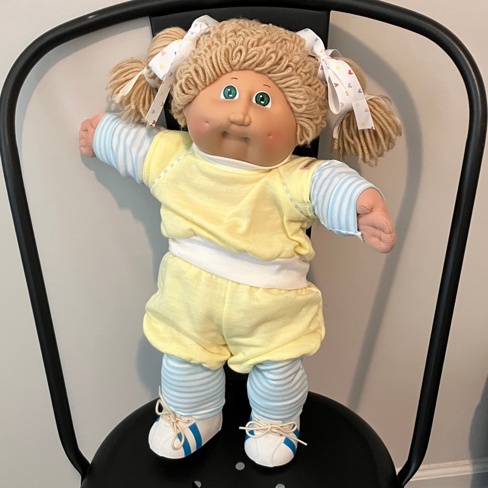 Poodle hair Cabbage Patch Kid